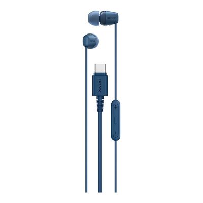 Sony Earbuds IER‑EX15C Wired In-ear Microphone Blue