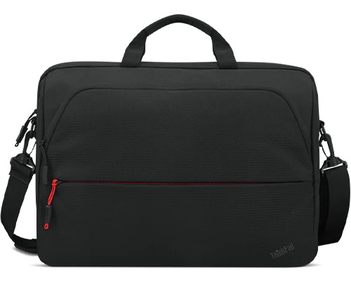Lenovo Essential ThinkPad Essential 15.6" Topload (Sustainable & Eco-friendly, made with recycled PET: Total 7.5% Exterior: 24%) Fits up to size 16 " Topload Shoulder strap Black