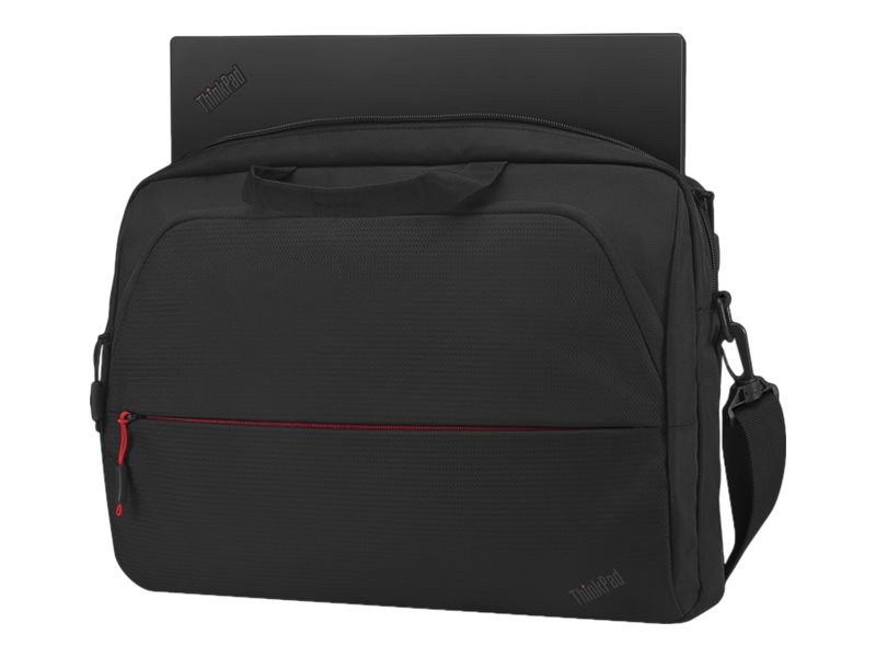 Lenovo Essential ThinkPad Essential 15.6" Topload (Sustainable & Eco-friendly, made with recycled PET: Total 7.5% Exterior: 24%) Fits up to size 16 " Topload Shoulder strap Black - Image 4