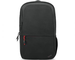 Lenovo Essential ThinkPad Essential 16-inch Backpack (Sustainable & Eco-friendly, made with recycled PET: Total 7% Exterior: 14%) Backpack Black