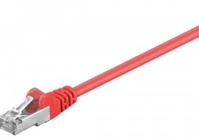 Goobay CAT 5e patchcable, F/UTP, red