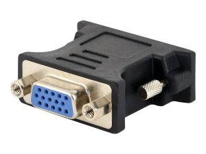 Gembird Video adapter, DVI to 15 pin D-Sub (DB-15) A-DVI-VGA-BK