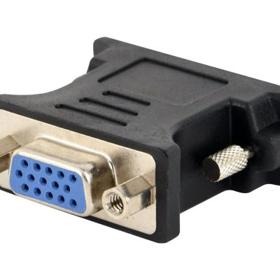 Gembird Video adapter, DVI to 15 pin D-Sub (DB-15) A-DVI-VGA-BK