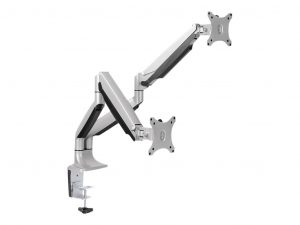 Logilink BP0043 Dual Monitor Desk mount, 13"-32",gas spring, aluminum Logilink