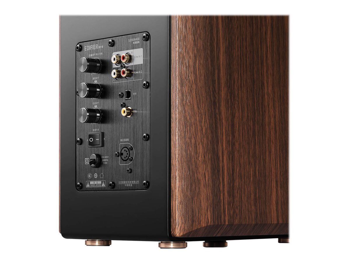 Edifier S2000MKIII Bookshelf Speaker, Brown Edifier - Image 6