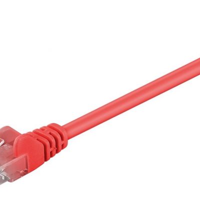 Goobay CAT 5e patch cable, U/UTP 68369 Red RJ45 male (8P8C) RJ45 male (8P8C)