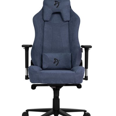 Arozzi Vernazza Soft Fabric Gaming chair Fabric Upholstery Blue