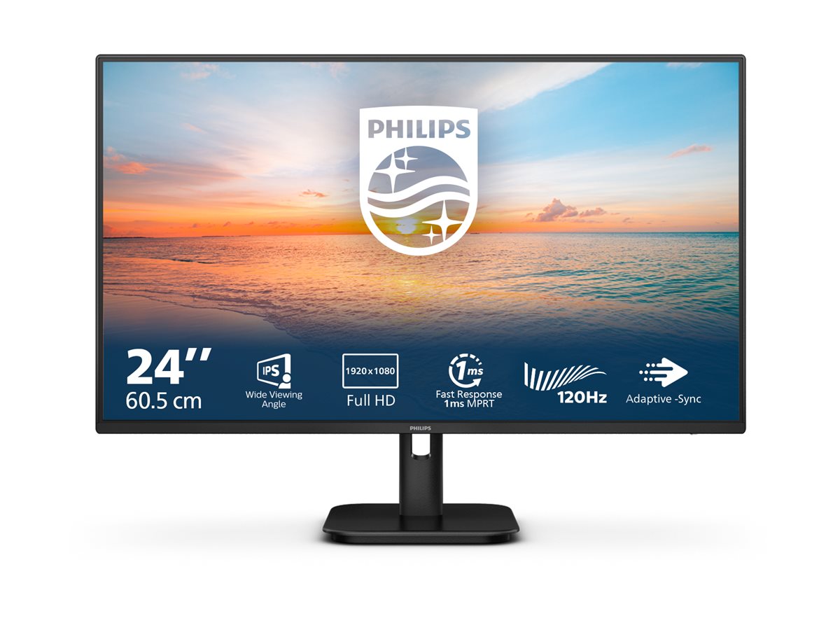 Philips 24E1N1100A/00 24 " IPS 16:9 100 Hz 1 ms 1920 x 1080 pixels 250 cd/m² HDMI ports quantity 1 Black Warranty 36 month(s) - Image 5