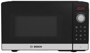 Bosch Microwave oven Serie 2 FEL023MS2 Free standing 800 W 20 L Grill Black