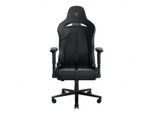 Razer Ergonomic Gaming Chair Enki X EPU Synthetic Leather; Steel; High density Polyurethane Moulded Foam Black/Green