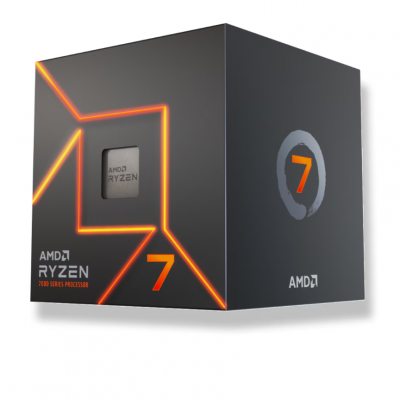 AMD Ryzen 7 7700 3.8 GHz AM5 Processor threads 16 AMD Processor cores 8