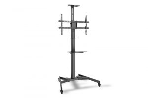 Digitus Floor stand TV-Cart for screens up to 70", max. 50kg wheelbase, VESA max. 600x400 Tilt 37-70 " Maximum weight (capacity) 50 kg Black