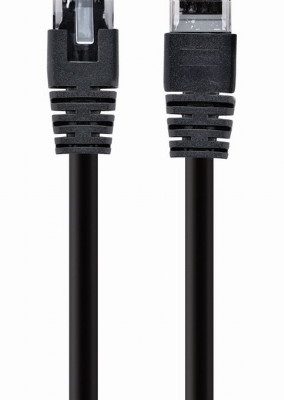 Cablexpert Patch cord UTP Black RJ45 RJ45