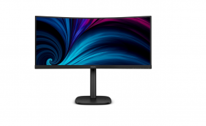 Philips 34B2U3600C/00 34 " VA 21:9 60 Hz 4 ms 3440 x 1440 pixels 300 cd/m² HDMI ports quantity 1 Black