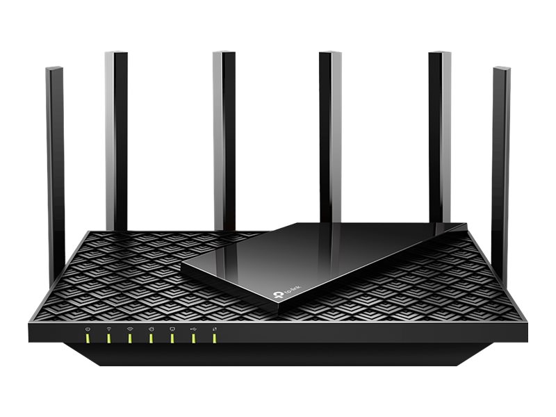 TP-LINK Dual-Band Wi-Fi 6 Router Archer AX72 802.11ax 10/100 Mbit/s Ethernet LAN (RJ-45) ports 3 Mesh Support No MU-MiMO No No mobile broadband Antenna type 4x fixed external - Image 2