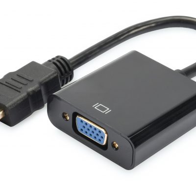 Digitus HDMI to VGA converter adapter DA-70461 Black