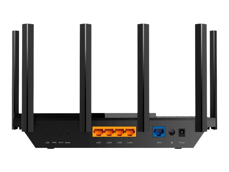 TP-LINK Dual-Band Wi-Fi 6 Router Archer AX72 802.11ax 10/100 Mbit/s Ethernet LAN (RJ-45) ports 3 Mesh Support No MU-MiMO No No mobile broadband Antenna type 4x fixed external - Image 4