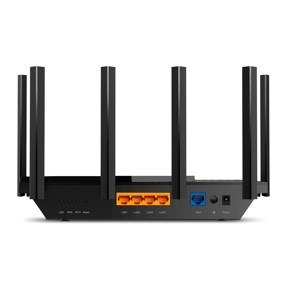 TP-LINK Dual-Band Wi-Fi 6 Router Archer AX72 802.11ax 10/100 Mbit/s Ethernet LAN (RJ-45) ports 3 Mesh Support No MU-MiMO No No mobile broadband Antenna type 4x fixed external - Image 5