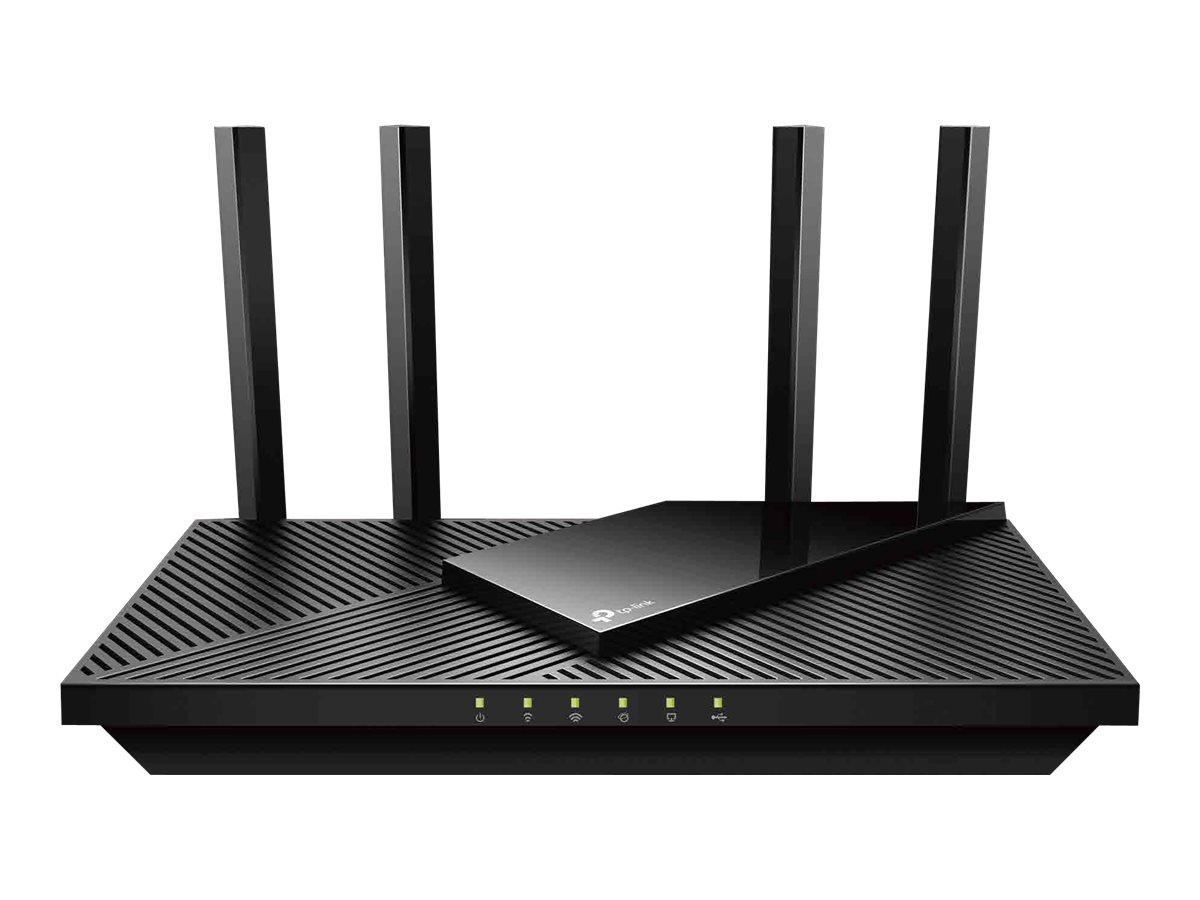 TP-LINK Dual Band Wi-Fi 6 Router Archer AX55 AX3000 802.11ac 10/100/1000 Mbit/s Ethernet LAN (RJ-45) ports 4 Mesh Support Yes MU-MiMO No No mobile broadband Antenna type 4x fixed - Image 2