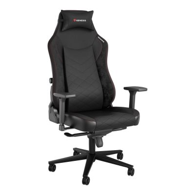 Genesis Gaming Chair Nitro 890 G2 Backrest upholstery material: Eco leather, Seat upholstery material: Eco leather, Base material: Metal, Castors material: Nylon with CareGlide coating Black/Red
