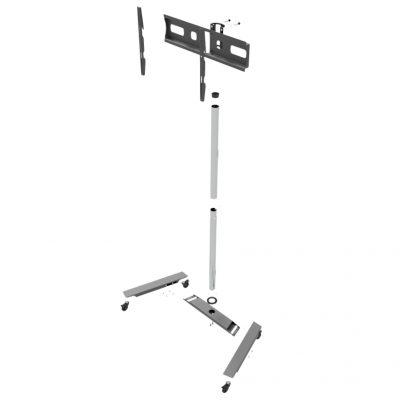 EDBAK Floor stand TR5E Trolleys & Stands 42-65 " Maximum weight (capacity) 50 kg Black