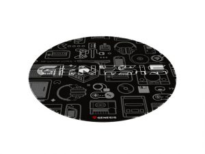 Genesis Protective Floor Mat Tellur 300 Round Gear Floor Mat Polyester Multicolor