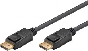 Goobay DisplayPort to DisplayPort Connector Cable 64799 Black 3 m