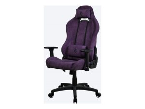 Arozzi Torretta Arozzi Gaming Chair Frame material: Metal; Wheel base: Aluminium; Upholstery: Soft fabric Purple