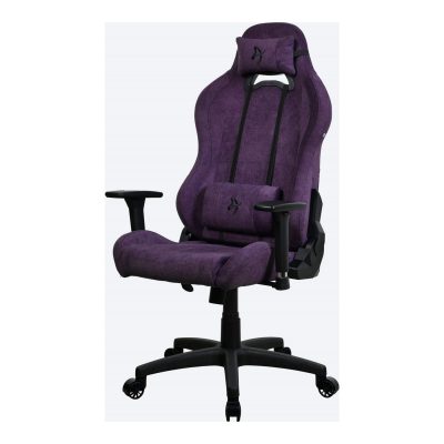 Arozzi Torretta Arozzi Gaming Chair Frame material: Metal; Wheel base: Aluminium; Upholstery: Soft fabric Purple