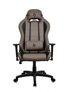 Arozzi Torretta SoftPU Arozzi Gaming Chair Frame material: Metal; Wheel base: Nylon; Upholstery: Soft PU Brown
