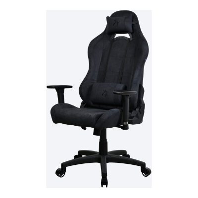 Arozzi Torretta SuperSoft Gaming Chair Frame material: Metal; Wheel base: Nylon; Upholstery: Supersoft Pure Black