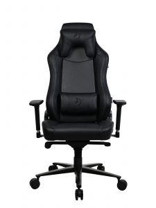 Arozzi Vernazza SoftPU Gaming Chairs Frame material: Metal; Wheel base: Aluminium; Upholstery: Soft PU Pure Black