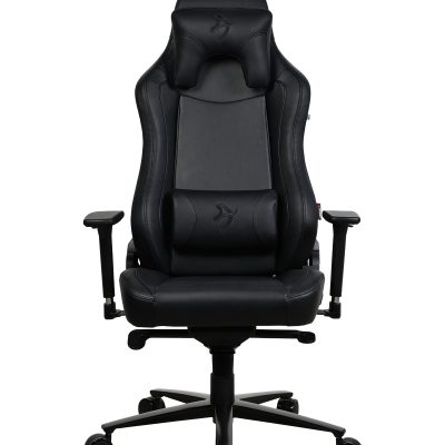 Arozzi Vernazza SoftPU Gaming Chairs Frame material: Metal; Wheel base: Aluminium; Upholstery: Soft PU Pure Black