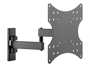 Goobay Wall mount 49714 FULLMOTION (S) Tilt, Swivel TV wall mount Basic " Black