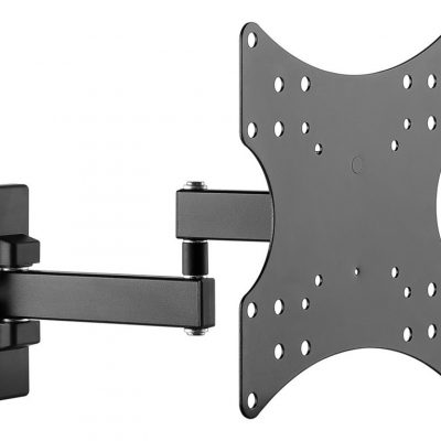 Goobay Wall mount 49714 FULLMOTION (S) Tilt, Swivel TV wall mount Basic " Black