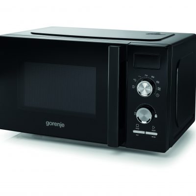 Gorenje Microwave Oven MO20A3BH Free standing 800 W Convection Black