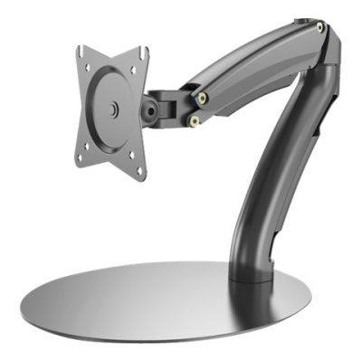 Digitus Desk Mount Universal LED/LCD Monitor Stand with Gas Spring Tilt, swivel, height adjustment, rotate Black