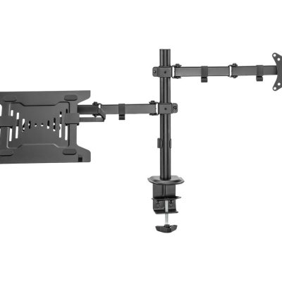 Digitus Desk Mount DA-90436 Tilt, swivel, height adjustment, rotate Maximum weight (capacity) 9 kg Black