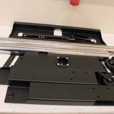 SALE OUT. EDBAK Floor stand TR5E Trolleys & Stands 42-65 " Maximum weight (capacity) 50 kg USED, SCRATCHED, MISSING HEXAGON WRENCHES Black