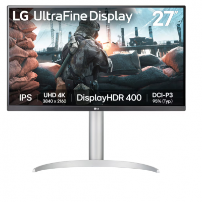 LG 27UP650K-W 27 " IPS UHD 16:9 60 Hz 5 ms 3840 x 2160 pixels 400 cd/m² HDMI ports quantity 2