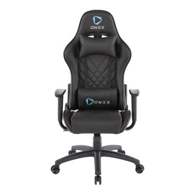Onex GX220 AIR Series Gaming chairs PVC; Nylon caster; Metal Black