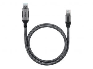 Goobay USB-A 3.0 to RJ45 Ethernet Cable, 1 m 70299