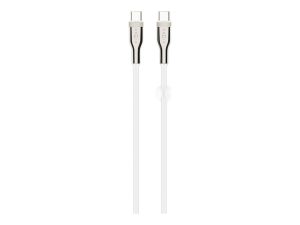 Fixed Braided Cable, 100W FIXDB-CC12-WH White