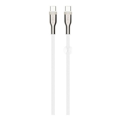 Fixed Braided Cable, 100W FIXDB-CC12-WH White
