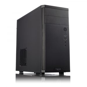 Fractal Design CORE 1100 Black Micro ATX ATX PSUs, up to 185mm if a typical-length optical drive is mounted
