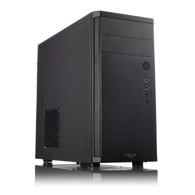 Fractal Design CORE 1100 Black Micro ATX ATX PSUs, up to 185mm if a typical-length optical drive is mounted