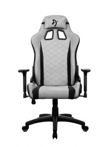 Arozzi Avanti SoftFabric Gaming Chair Soft Fabric Light Grey