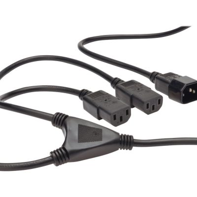 Digitus Y-power Cord Connection Cable AK-440400-017-S