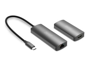 Digitus 4K Video Extender (USB-C - HDMI), 30 m DS-55343 Black