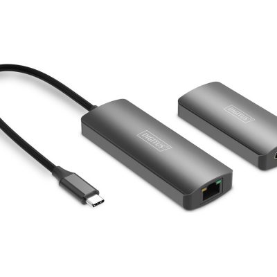 Digitus 4K Video Extender (USB-C - HDMI), 30 m DS-55343 Black